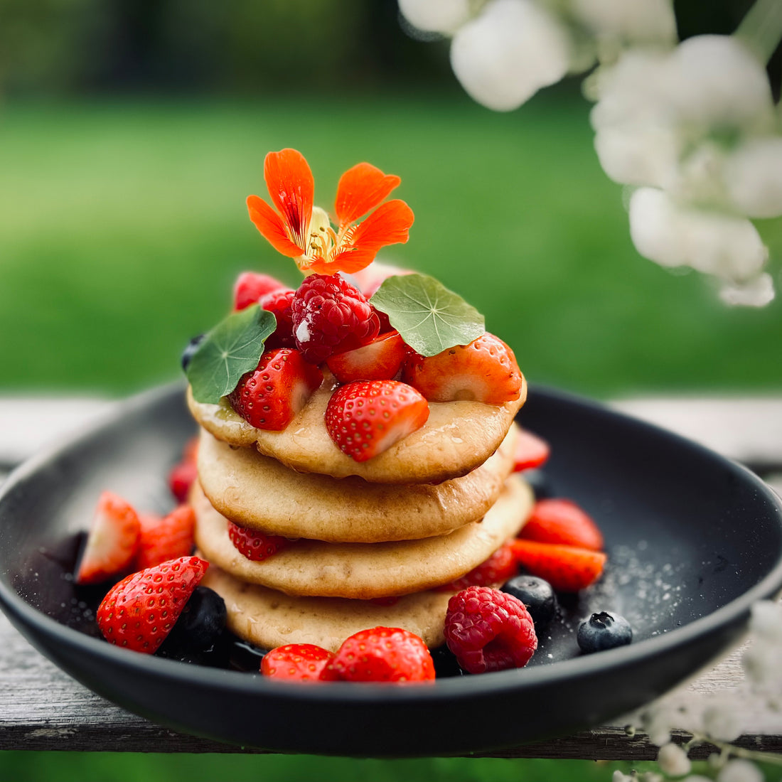 DIY Rezept luffige American Pancakes mit dem Ninja Foodi MAX PRO machen